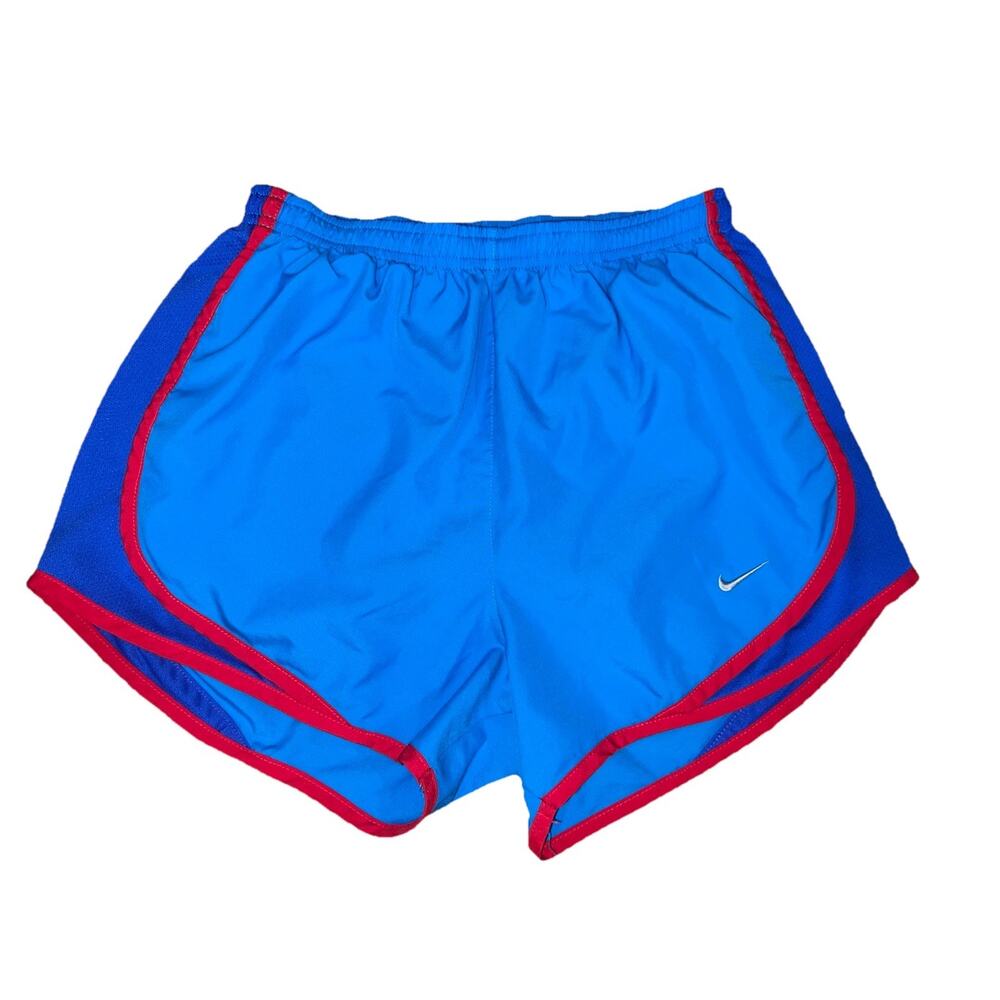 Women's Nike Dri-fit Running Shorts XS - Blue & Red